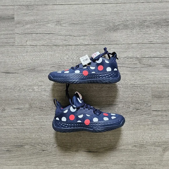 adidas gazelle silver green womens adidas Men's Harden Vol. 5 Futurenatural Polka Dot Basketball Shoes –  League Outfitters main image 1